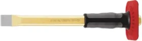 Rennsteig Handmeißel Flach poliert mit Handschutz 300x26mm