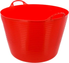 Kerbl Wasser & Futtertrog, 60l, rot