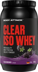 Body Attack Clear Iso Whey Blackberry 900g