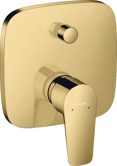 Hansgrohe Talis E Einhebel-Wannenmischer Unterputz für iBox universal polished goldoptik