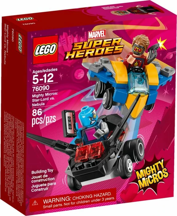 LEGO Marvel Super Heroes Spielset - Mighty Micros Star-Lord vs. Nebula