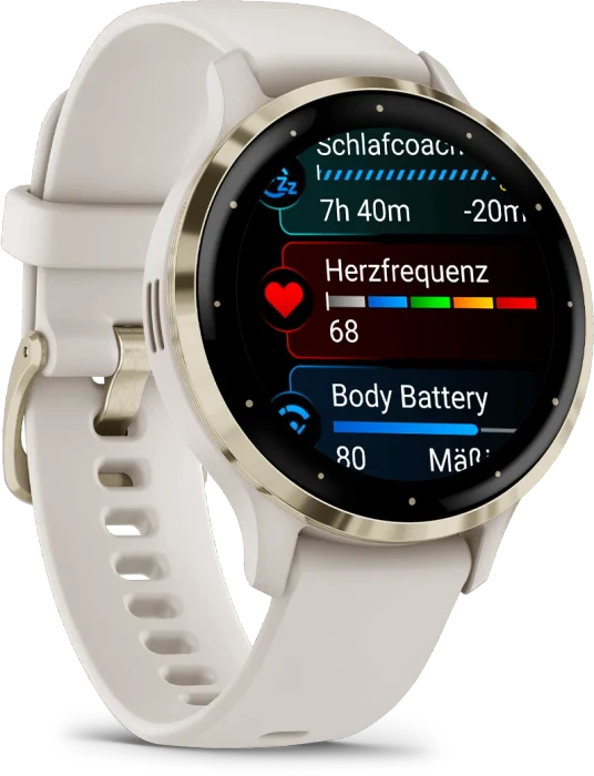 Garmin Venu 3S soft gold/ivory