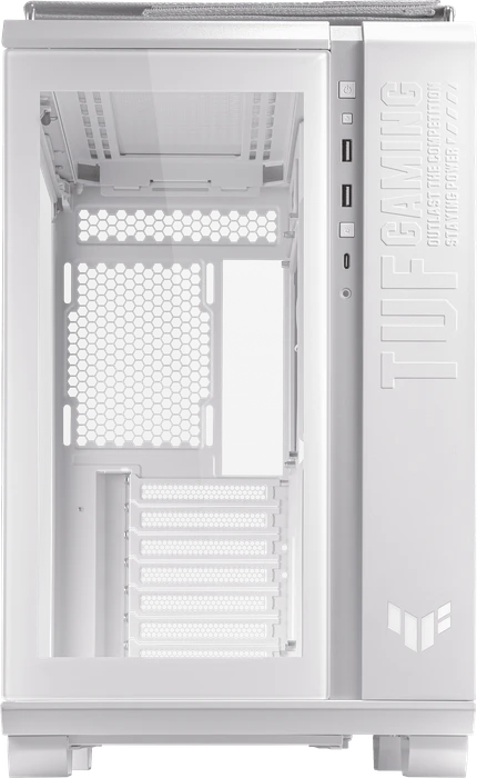 ASUS TUF Gaming GT502 White Edition, Glasfenster