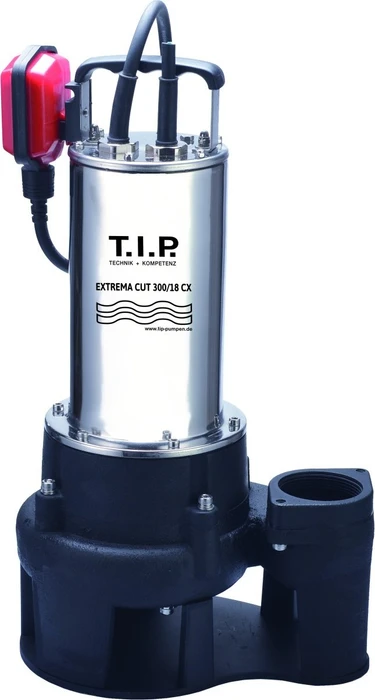 T.I.P. Extrema Cut 300/18 CX Elektro-Schmutzwassertauchpumpe