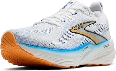 Brooks Glycerin 22 white/cobalt/orange (Herren)