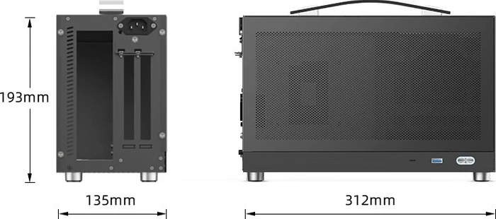 MiniNeo S300 Black, Mini-ITX