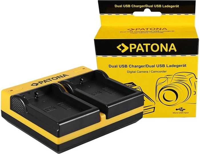 Patona Dual Ladegerät f. Nikon EN-EL9
