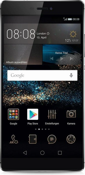 Huawei P8 schwarz/grau