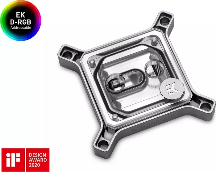 EK Water Blocks Quantum Line EK-Quantum Magnitude D-RGB, 115X, Nickel Acryl