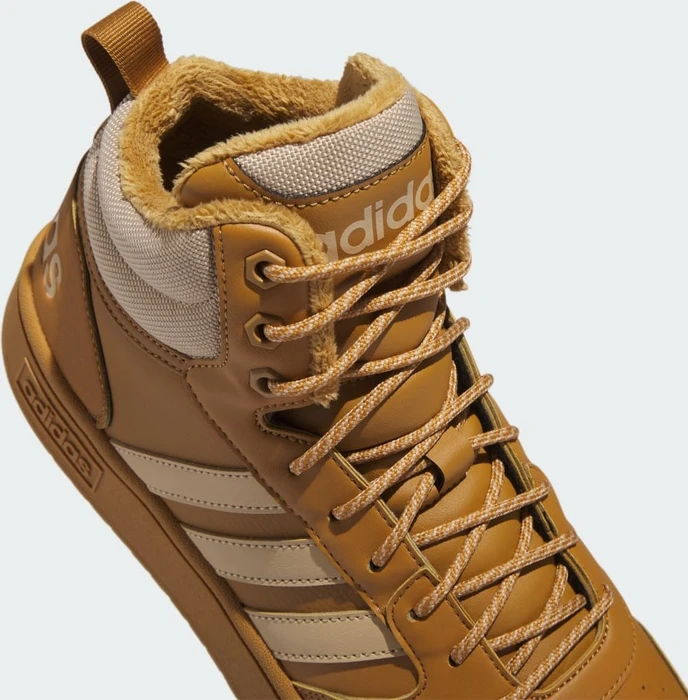 adidas Hoops 3.0 Mid Lifestyle Basketball Classic Fur Lining Winterized mesa/magic beige