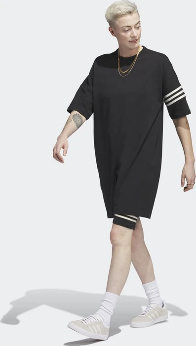 adidas adicolor Neuclassics-Kleid T-Shirt schwarz (Damen)