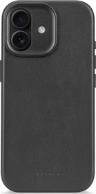 Decoded Leather Back Cover für Apple iPhone 17 schwarz