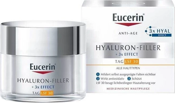 Eucerin Anti-Age Hyaluron-Filler Tagespflege Creme LSF30, 50ml