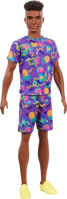 Mattel Barbie - Fashionistas Ken mit Streifenshorts