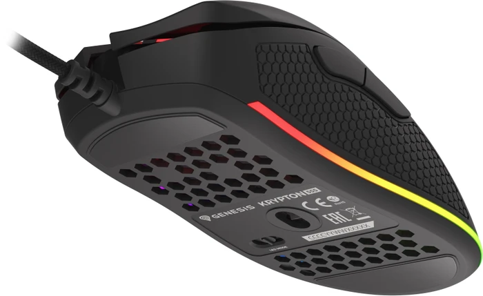 Genesis Krypton 555 Ultralight Gaming Mouse schwarz, USB