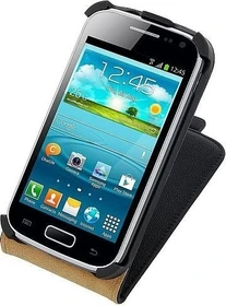 Emporia Flip Back für Samsung Galaxy Ace 4 schwarz (LTF-GLATT-ACE4-B)