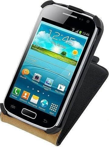 Emporia Flip Back für Samsung Galaxy Ace 4 schwarz