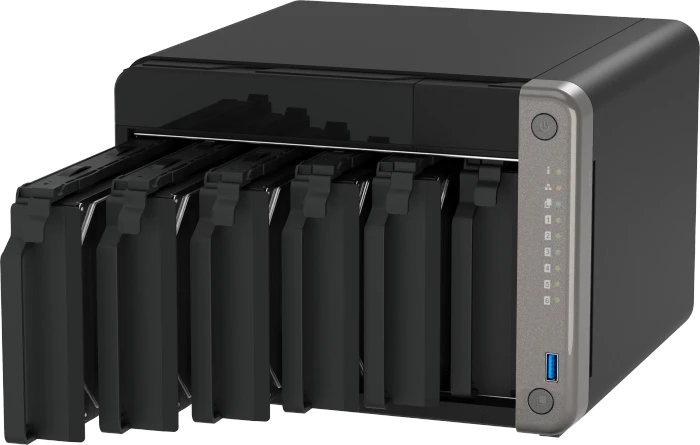 QNAP Turbo Station TS-AI642-8G 3TB, 8GB RAM, 1x RJ-45 2.5GBase-T, 2x RJ-45 1000Base-T