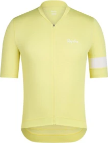 Rapha Core Lightweight Trikot kurzarm canary yellow/white (Herren)