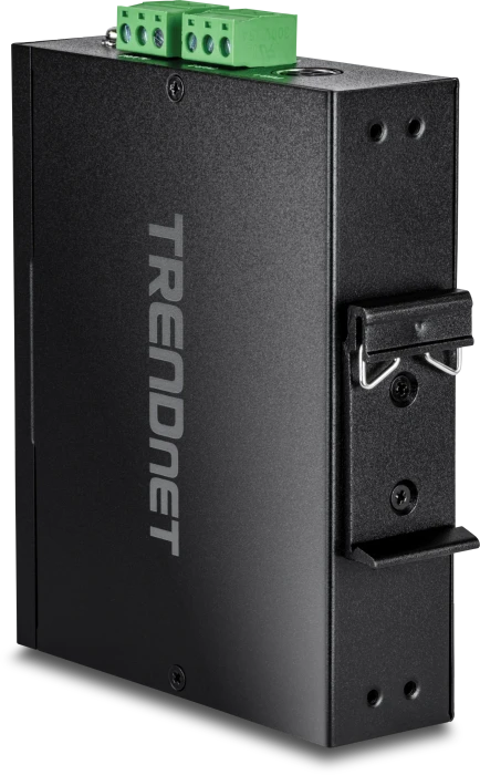 TRENDnet TI Hardened Industrial Railmount 2.5G Switch, 5x RJ-45, 1x SFP+