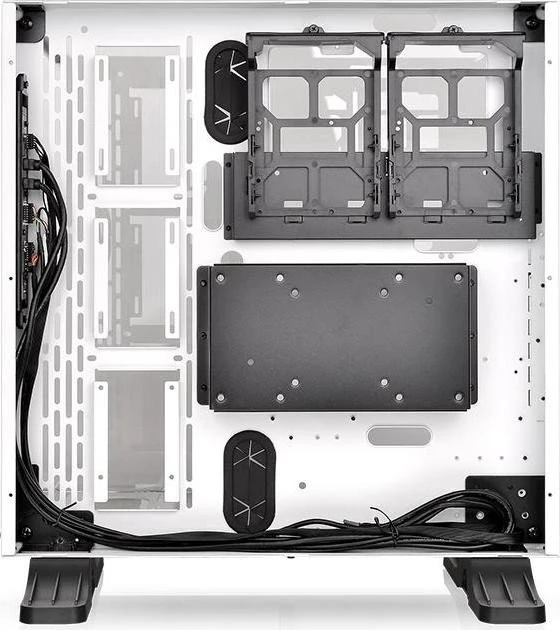 Thermaltake Core P3 Tempered Glass Snow Edition, weiß, Glasfenster