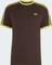 adidas 3-Streifen T-Shirt kurzarm aurora coffee/preloved lime (Herren) Vorschaubild