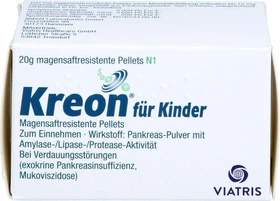Kreon für Kinder magensaftresistentes Granulat, 20g