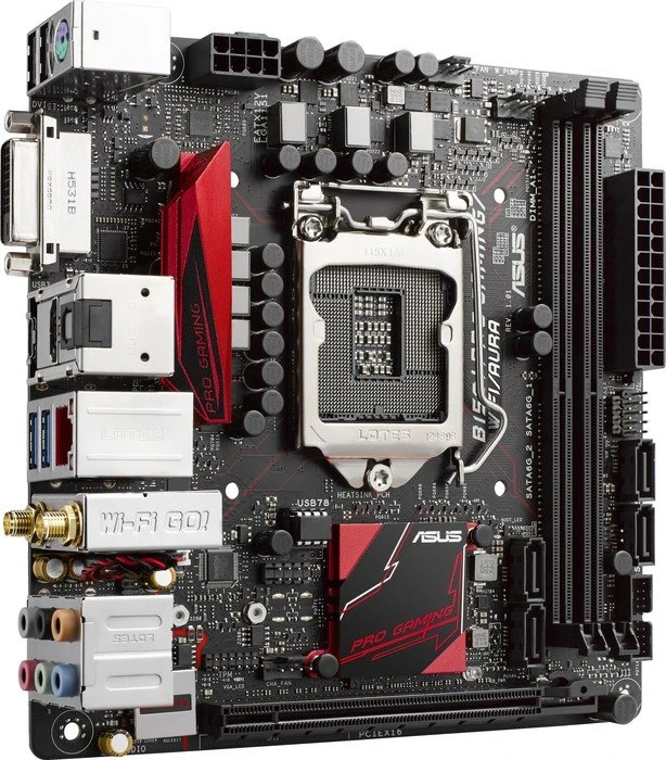 ASUS B150I-Pro Gaming/WiFi/Aura (Intel 1151)