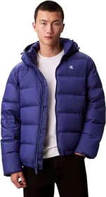 Calvin Klein Daunen-Steppjacke mit Kapuze Jacke bellwether blue (Herren)