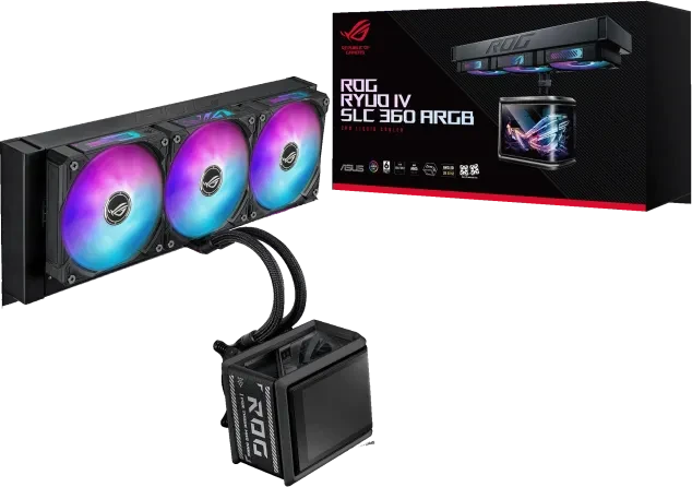 ASUS ROG Ryuo IV SLC 360 ARGB, schwarz