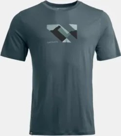 Ortovox 140 Cool Landscape Funktionsshirt kurzarm dark arctic grey (Herren)