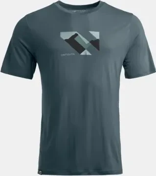 Ortovox 140 Cool Landscape Funktionsshirt kurzarm dark arctic grey (Herren)