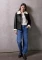 Street One Studio Velours Jacke schwarz (Damen) Vorschaubild