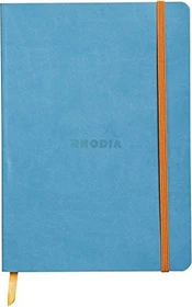 Rhodia Rhodiarama Notizbuch, A5, punktiert, Softcover, türkis, 80 Blatt
