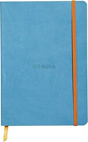 Rhodia Rhodiarama Notizbuch, A5, punktiert, Softcover, türkis, 80 Blatt