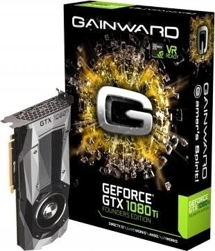 Gainward GeForce GTX 1080 Ti Founders Edition, 11GB GDDR5X, HDMI, 3x DP