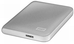 Western Digital WD My Passport Essential silber 500GB, USB 3.0 Micro-B