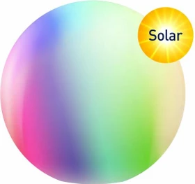 Müller Licht tint Calluna 35 Solar white+color LED Gartenleuchte 9W