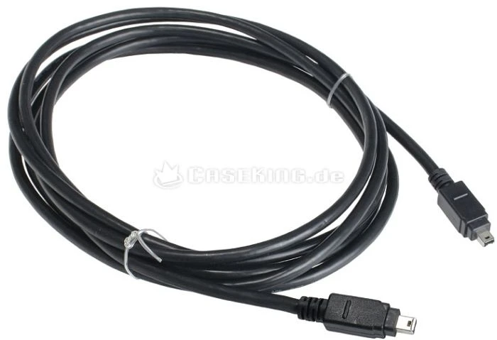 FireWire IEEE-1394 Kabel, 4-Pin auf 4-Pin, 3m