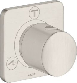 Hansgrohe Axor Citterio M Ab- und Umstellventil Trio/Quattro edelstahloptik