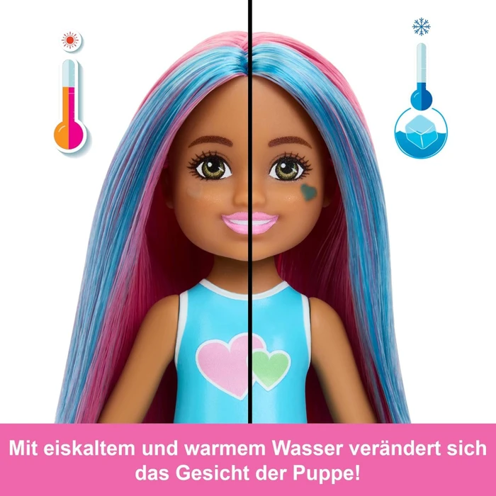 Mattel Barbie - Pop Reveal Chelsea - Shakes Serie - Haustier-Barbie