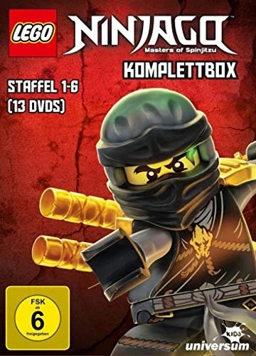 LEGO Ninjago Komplettbox Season 1-6 (DVD)