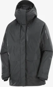 Salomon Patroller Gore-Tex Down Funktionsjacke deep black (Damen)