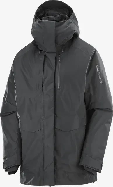 Salomon Patroller Gore-Tex Down Funktionsjacke deep black (Damen)