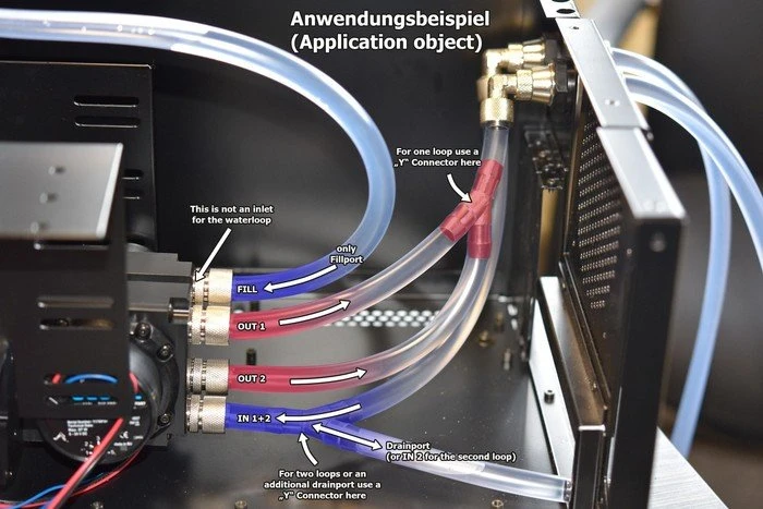 Alphacool Repack Dual Laing D5, mit 1x Pumpe