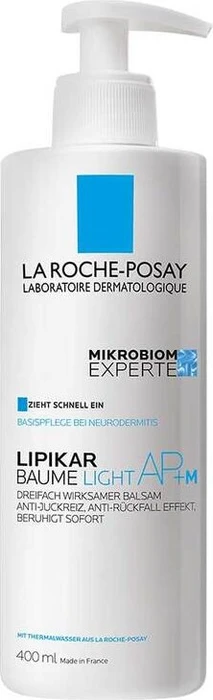 La Roche-Posay Lipikar Baume light AP+M Balsam, 400ml