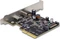 DeLOCK PCI Express x4 Karte zu 1 x SuperSpeed USB 20 Gbps, 1x USB-C 3.2, PCIe 3.0 x4 Vorschaubild