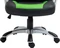CLP Foxton Kunstleder Gamingstuhl, schwarz/grün Vorschaubild