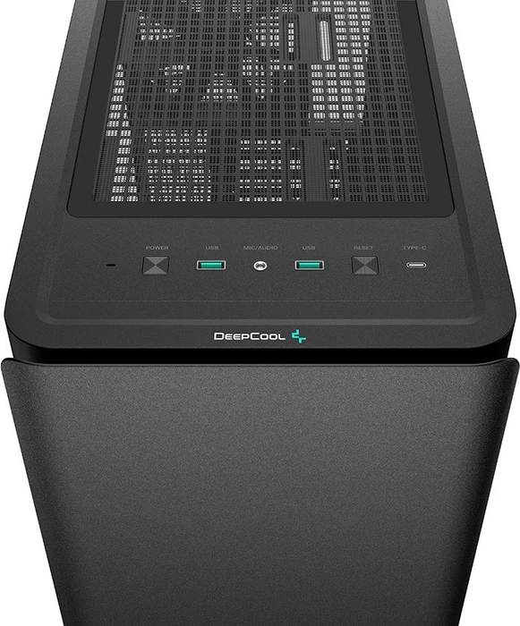 DeepCool CK500, schwarz, Glasfenster