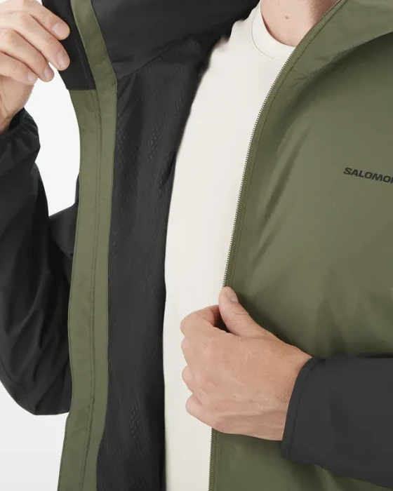 Salomon Outscape 2L Funktionsjacke grape leaf/deep black (Herren)